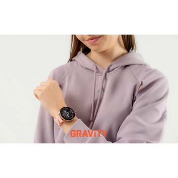 Smartwatch Gravity Różowe Złoto Pasek + Bransoleta GT11-5