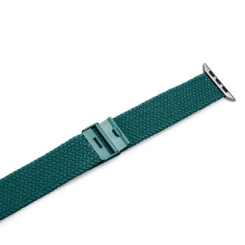 Pasek nylonowy Puro Loop do Apple Watch 38 / 40 / 41 mm - ciemnozielony