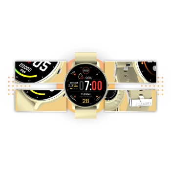 Smartwatch GIEWONT Ecru do codziennego noszenia i sportu