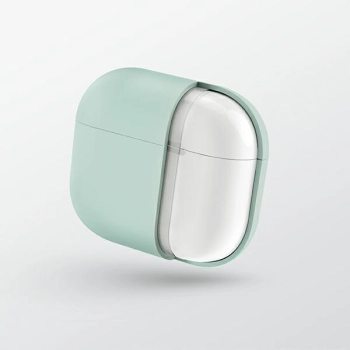 UNIQ etui Lino AirPods 3 gen.Silicone różowy/blush pink