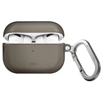UNIQ etui Glase AirPods Pro 2 gen(2022/2023) dymny/glossy smoke