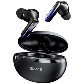 Słuchawki Bluetooth USAMS Echo E02 TWS   ANC+ENC bezprzewodowe czarny