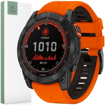 TECH-PROTECT ICONBAND PRO GARMIN FENIX 3 / 5X / 3HR / 5X PLUS / 6X / 6X PRO / 7X ORANGE/BLACK
