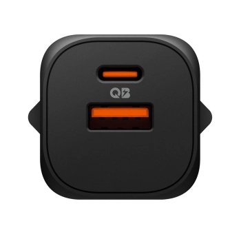 SPIGEN ESSENTIAL EE352EU 2-PORT NETWORK CHARGER 35W BLACK