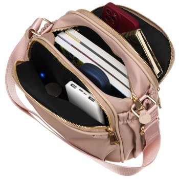 Listonoszka torebka miejska damska modna na ramię mała crossbody Peterson
