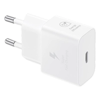 Ład. siec. Samsung EP-T2510NW 25WFast Charge biały/white (bez kabla)
