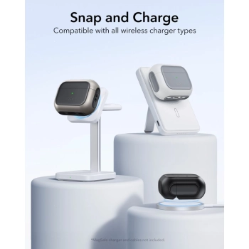 ESR ORBIT HALOLOCK MAGSAFE APPLE AIRPODS PRO 3 TITANIUM