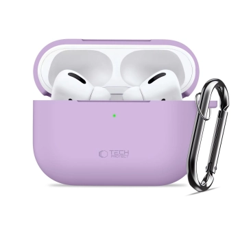TECH-PROTECT SILICONE HOOK APPLE AIRPODS PRO 3 LAVENDER
