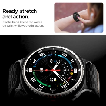 Pasek Spigen Fit Lite na Samsung Galaxy Watch 40 / 44 / 46 mm - czarny