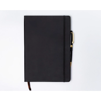 Notes planer B5 Peterson organizer notatnik z gumką elegancki w linie