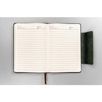 Elegancki notes w twardej oprawie A5 notatnik w linie planer organizer