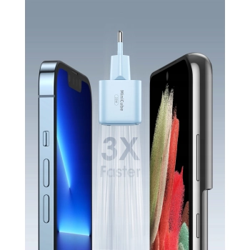 INNOSTYLE SZYBKA ŁADOWARKA KOSTKA USB-C 33W USB TYP C GAN II DO SAMSUNG LED