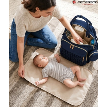 Plecak torba do wózka dla mamy wielofunkcyjny mommy bag Peterson