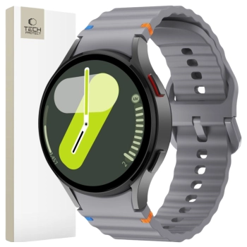 TECH-PROTECT SILICONE SPORT SAMSUNG GALAXY WATCH 4 / 5 / 5 PRO / 6 / 7 / FE CRAYON GREY