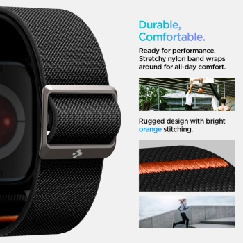 SPIGEN LITE FIT PRO APPLE WATCH 10 (46 MM) MATTE BLACK