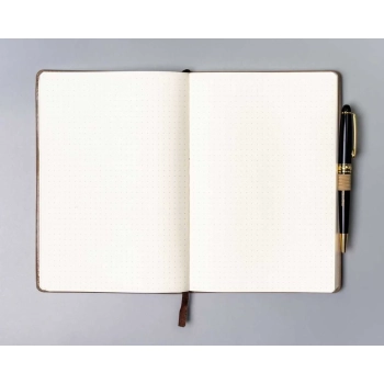 Notes planer notatnik A5 organizer z gumką w kropki zeszyt Peterson