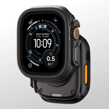 Etui ochronne AMAZINGTHING Minimal na Apple Watch UItra 3 49 mm - czarne