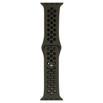 Beline pasek Apple Watch Sport Silicone38/40/41mm brązowo-czarny brown/black