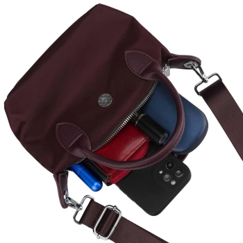 Torba wine do noszenia na ramię miejska elegancka elegancka