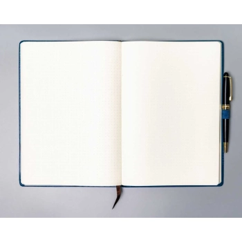 Notes planer B5 z gumką organizer notatnik w kropki zeszyt Peterson