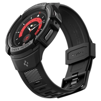SPIGEN RUGGED ARMOR PRO GALAXY WATCH 5 PRO (45 MM) BLACK
