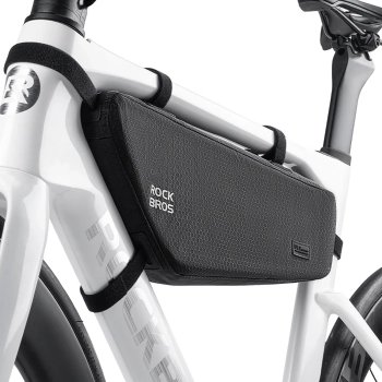 Torba rowerowa Rockbros na ramę pod rurę górną 2,9l - czarna