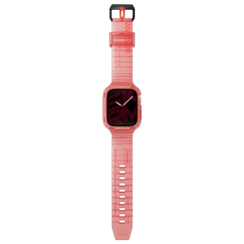 Skinarma pasek+etui Saido 2in1 Apple     Watch 45/44mm czerwony/red