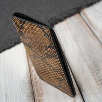 Etui na karty skóra naturalna eleganckie RFID Paolo Peruzzi