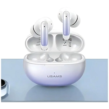 USAMS Słuchawki Bluetooth 5.3 TWS X-donseries ENC bezprzewodowe niebieski gradient/gradient blue BHUENCXD03 (US-XD19)