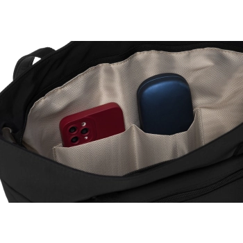 Torebka shopper bag torba damska duża czarna na ramię shopperka a4 PETERSON