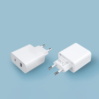 Ładowarka sieciowa Xiaomi Travel Charger Combo BHR4996GL USB-A / USB-C 33W PD - biała