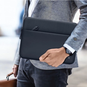 Torba Tech-Protect Sleeve na laptopa 15-16 - niebieska