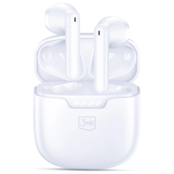 Słuchawki TWS 3MK Movepods Bluetooth 5.4 biały