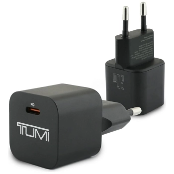 Ładowarka sieciowa TUMI Smart Power 20W  USB-C czarny