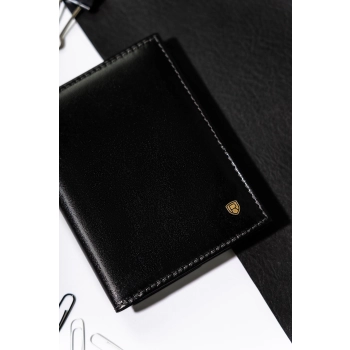 Portfel męski Rovicky na prezent elegancki pojemny funkcjonalny ochrona rfid