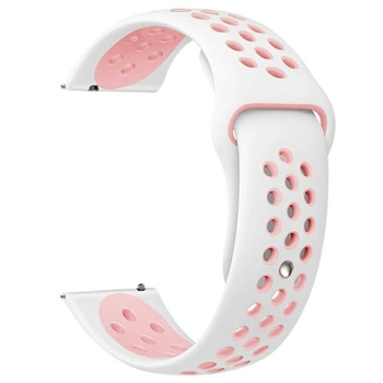 Beline pasek Watch 20mm Sport Siliconebiało-różowy  white/pink box