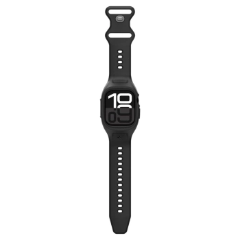 Pasek Spigen Liquid Air Pro na Apple Watch 46 mm - czarny mat