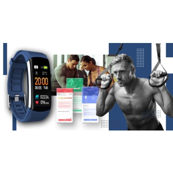 Smartwatch GIEWONT ze Zmiennymi Wymiennymi Paskami