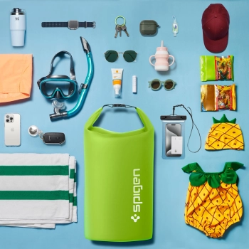 Torba Spigen Aqua Shield A631 wodoodporna 30 l - zielona