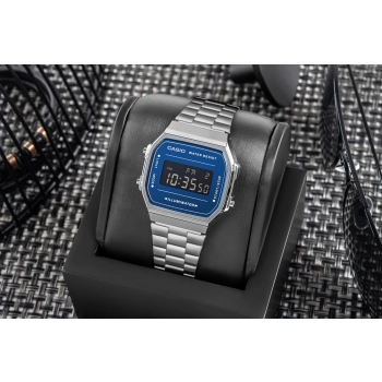 Zegarek Męski CASIO VINTAGE A168WEM-2BEF + BOX