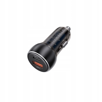 PALPRO SZYBKA ŁADOWARKA SAMOCHODOWA DO TELEFONU LAPTOPA 2X USB-C USB-A 60W