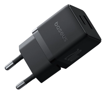 Ładowarka sieciowa Baseus Palm 20W USB-C USB-A - czarna