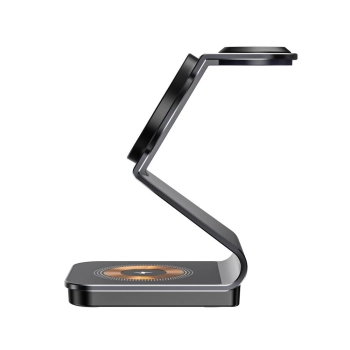 TECH-PROTECT QI15W-A29 3IN1 MAGNETIC MAGSAFE WIRELESS CHARGER BLACK