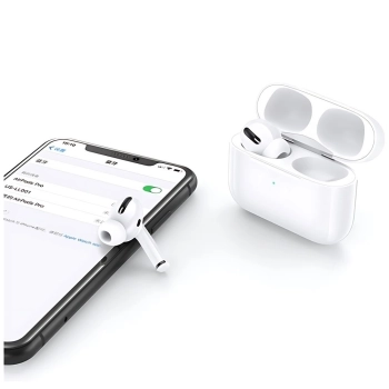 USAMS Słuchawki Bluetooth 5.0 TWSEmall Series bezprzewodowe biały/white BHUYM01 (US-YM001)
