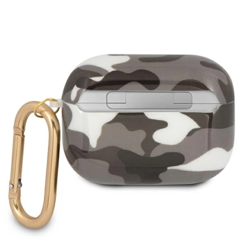 Guess GUAPUCAMG AirPods Pro coverczarny/black Camo Collection