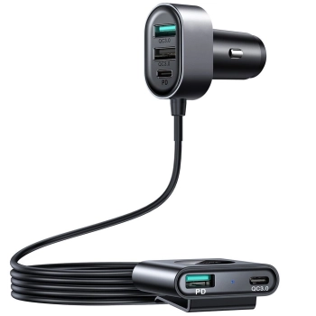 JOYROOM JR-CL05 5-PORT USB CAR CHARGER 72W BLACK