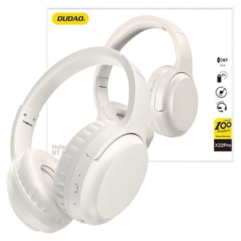 Słuchawki Dudao X22Pro nauszne bezprzewodowe Bluetooth 5.3 - białe