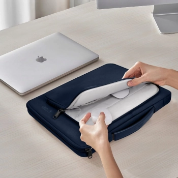 TECH-PROTECT BASIC BAG LAPTOP 13-14 NAVY BLUE