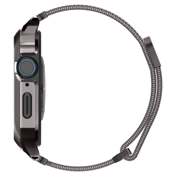 SPIGEN METAL FIT PRO APPLE WATCH 4 / 5 / 6 / 7 / 8 / 9 / SE (44 / 45 MM) GRAPHITE