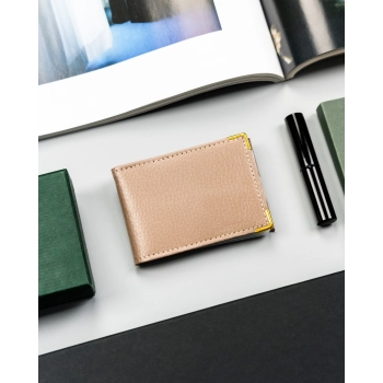 Etui na karty skórzane 301-BL-BEIGE